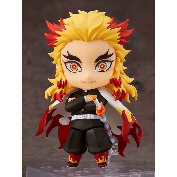 Demon Slayer 1541 Nendoriod Rengoku Kyoujurou Cute Anime Figure Q Toy