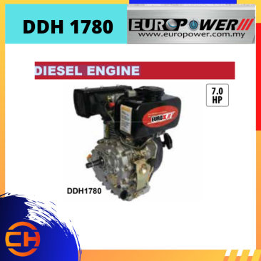 EURO POWER DIESEL FIRE FIGHTING PUMP SINGLE CYLINDER 4-STROKE AIR-COOLED [DDH1780]