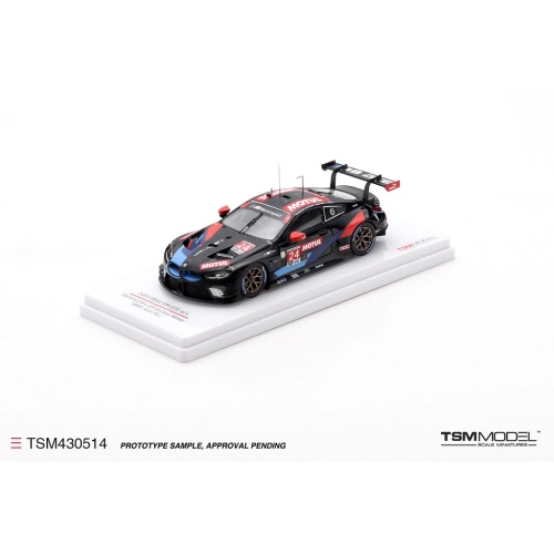 TSM Black BMW M8 Car Model Figure Diecast GTE #24 2020 IMSA Daytona 1/43