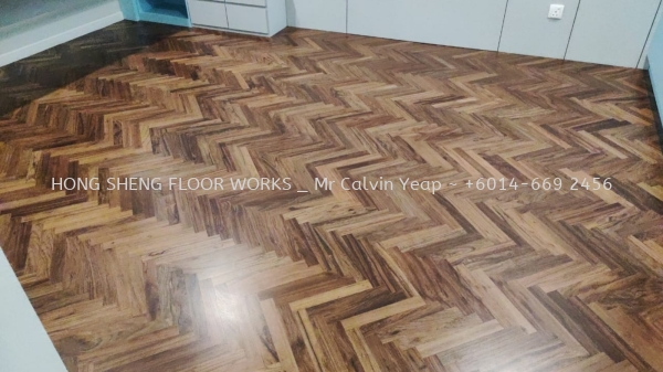  Refurbishment Walnut Flooring Parquet Flooring Selangor, Malaysia, Kuala Lumpur (KL), Petaling Jaya (PJ) Supplier, Suppliers, Supply, Supplies | Hong Sheng Floor Works