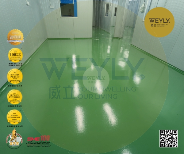  Polyurethane Screed MF Flooring Polyurethane Screed MF  Self-Smoothing PU System Heavy Duty Industrial Floor Coatings Penang, Malaysia, Bukit Mertajam Services | WEYLY SDN BHD