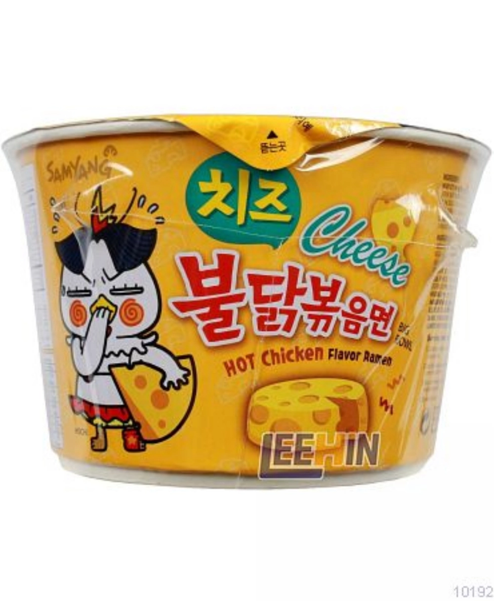 Samyang Cheese Chicken Ramen Big Bowl (Mangkuk Kuning) 105gm  [10192 10193]