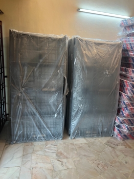 Katil Double Decker Besi | Tilam HD Foam | Metal Loker Besi Delivery To Manpower Solution Sdn Bhd Jalan Pengkalan Bukit Tengah Kampung Dock Bukit Mertajam Penang