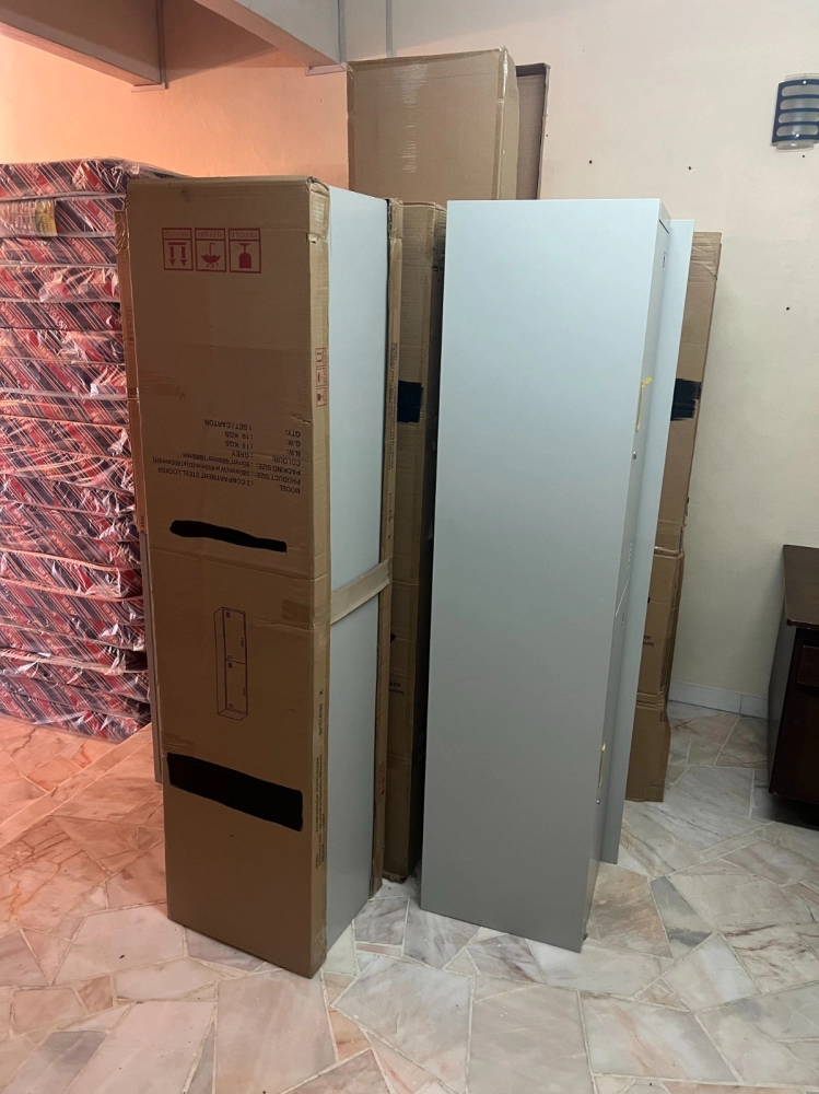 Katil Double Decker Besi | Tilam HD Foam | Metal Loker Besi Murah Delivery To Jalan Tenggiri Seberang Jaya Penang