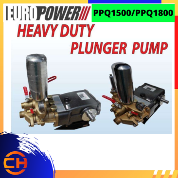 EUROPOWER SPRAYER PUMP WITH STANDARD ACCESSORIES [PPQ1500/PPQ1800]