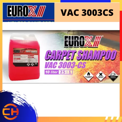EUROX AC CONCENTRATED CARPET SHAMPOO WITH HIGH VOLUME FOAM [VAC 3003CS]