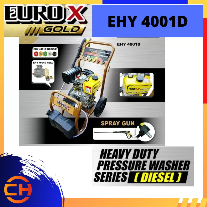 EUROX DIESEL HIGH PRESSURE WASHER [EHY 4001D]
