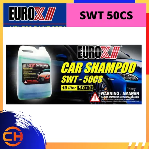 EUROX 3IN 1 CAR SHAMPOO 10L[SWT 50CS]