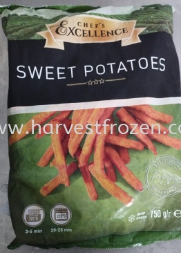 SWEET POTATO FRIES 750GM X 1PKT