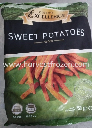 SWEET POTATO FRIES 750GM X 1PKT