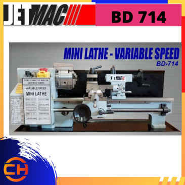 JETMAC VARIABLE SPEED MINI LATHE MACHINE [BD 714]