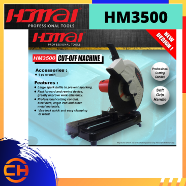 HOMAI CUT OFF SAW MACHINE HEAVY DUTY [HM3500]