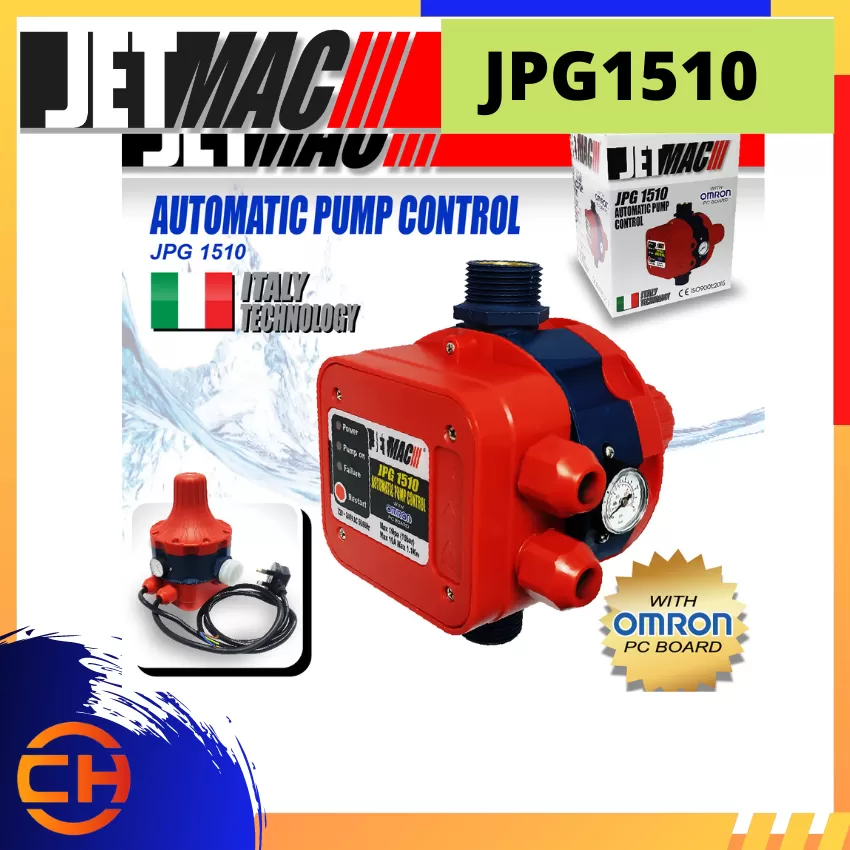 JETMAC AUTOMATIC PUMP CONTROL PRESS CONTROL PRESSURE CONTROL WITH OMRON PC BOARD PRESSURE [JPG1510]