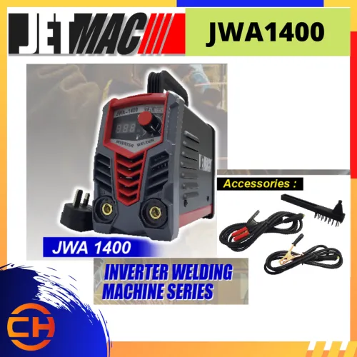 JETMAC INVERTER WELDING MACHINE WITH ACCESSORIES [JWA1400]