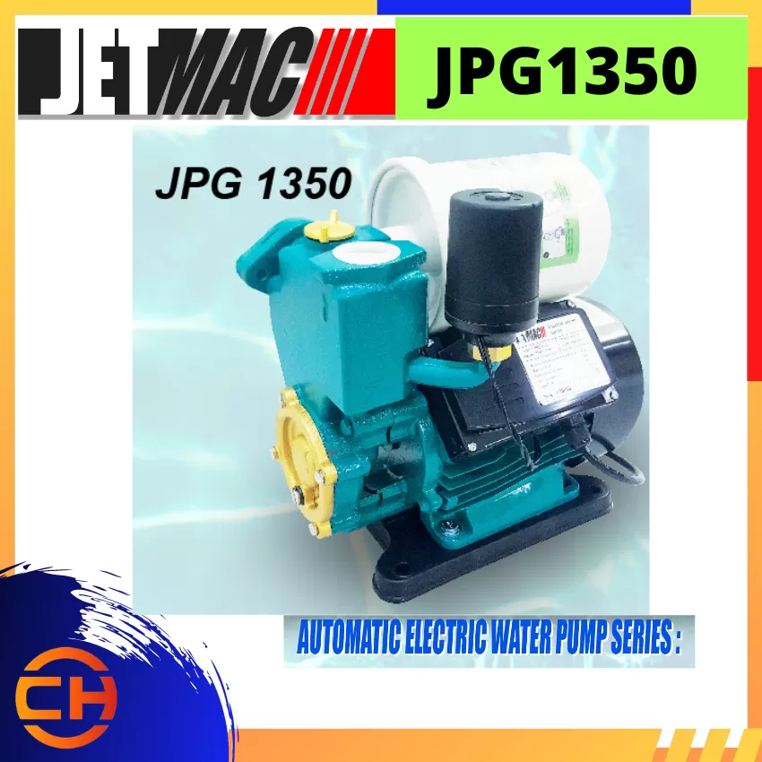 JETMAC AUTO SELF PRIMING WATER BOOSTER PUMP [JPG1350]