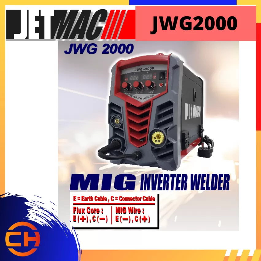 JETMAC MIG INVERTER WELDING MACHINE [JWG2000]