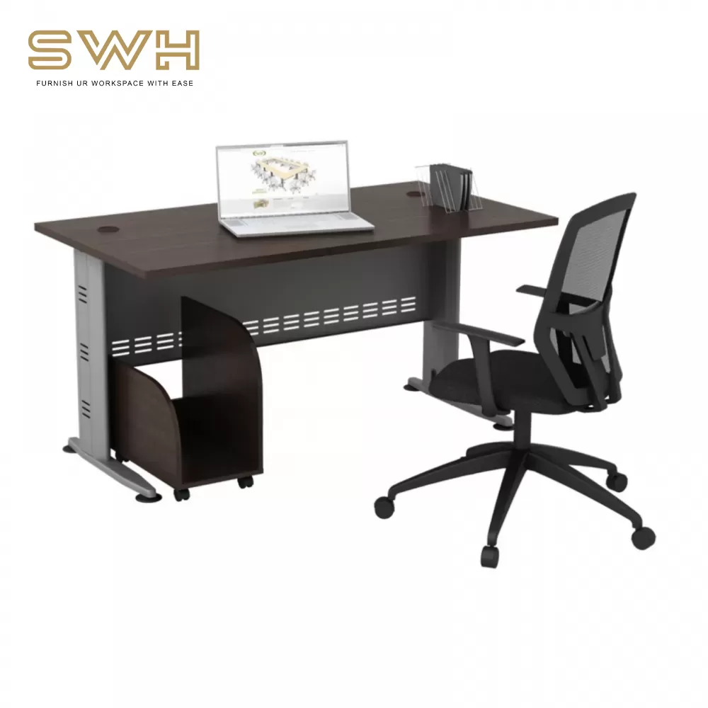 Standard Office Table With CPU Space | Computer Table | Office Table Penang
