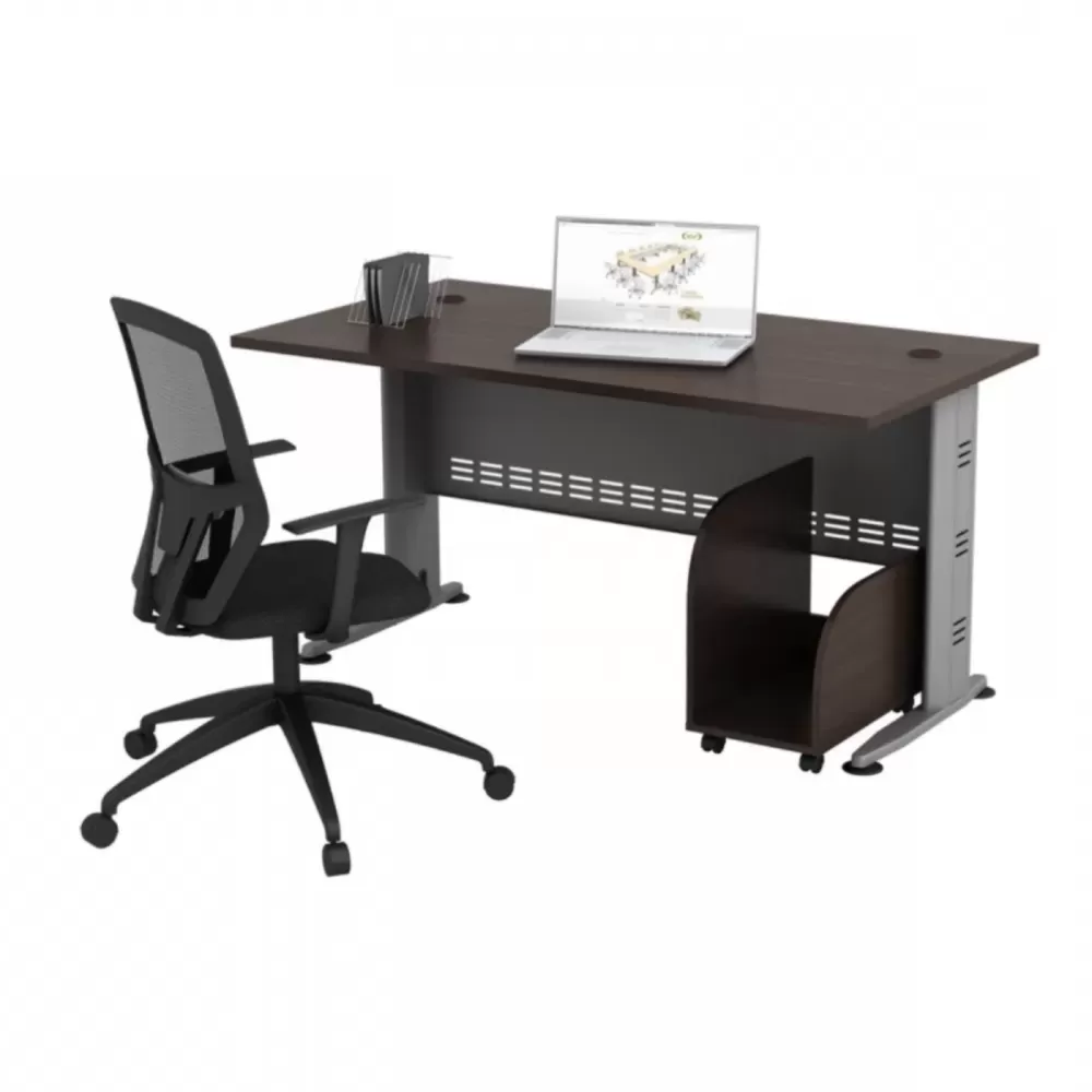 Standard Office Table With CPU Space | Computer Table | Office Table Penang