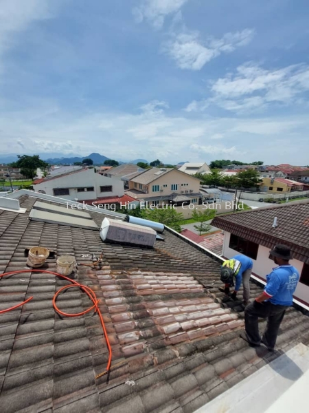 Pasir Puteh, Ipoh DISMANTLE / RELOCATE SOLAR HOT WATER SYSTEM Perak, Malaysia, Ipoh Supplier, Suppliers, Supply, Supplies | Teck Seng Hin Electric Co. Sdn Bhd