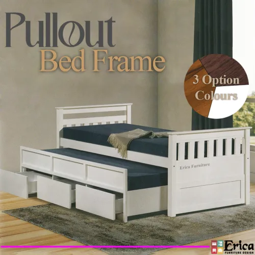 Wooden Bed Pullout 1242