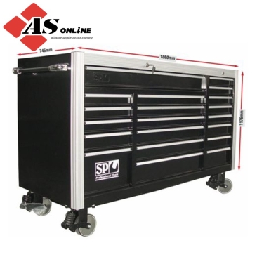 SP TOOLS Sumo Series Workshop Tool Cabinet 20 Drawer / Model: SP40080