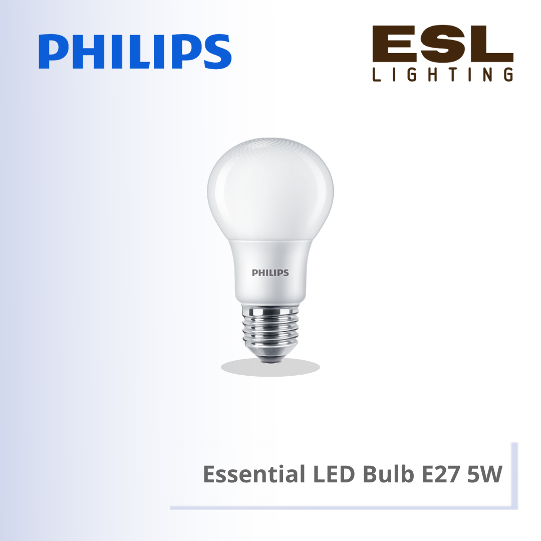 PHILIPS ESS LED BULB E27 5W 3000K 6500K 230V 1CT12 MY 929002298637 929002298837