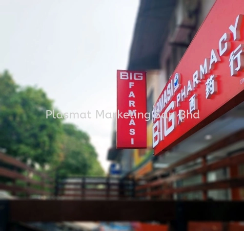 Big Pharmacy 3D Box-Up Signboard