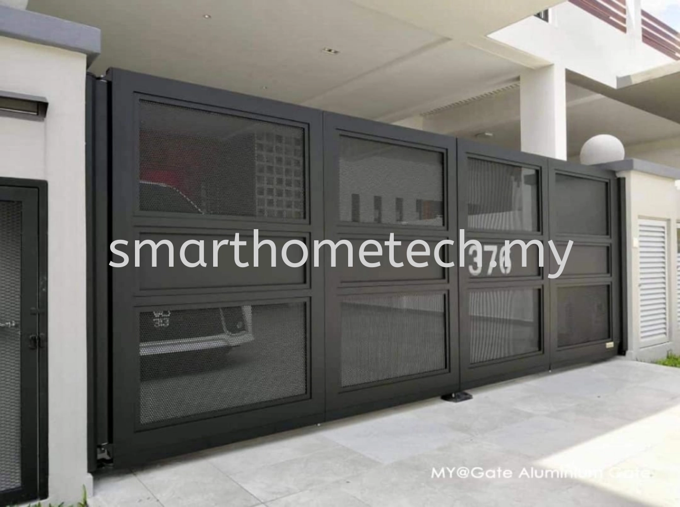 Trackless Fully Aluminum Gate Melaka, Malaysia Supplier, Supply ...