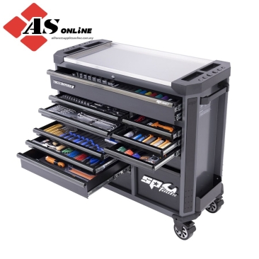 SP TOOLS Tech Series Master Technician Roller Cabinet Tool Kit - 408pc - Metric Only - Diamond Black / Model: SP52665D