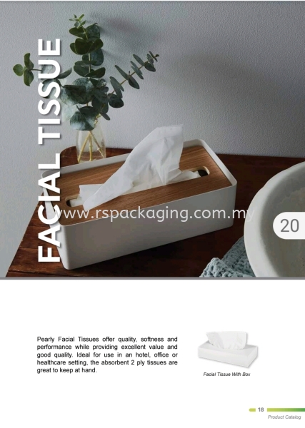 Facial tissue  Facial tissue TISSUE / NAPKIN  Kuala Lumpur (KL), Malaysia, Selangor, Kepong Supplier, Suppliers, Supply, Supplies | RS Peck Trading