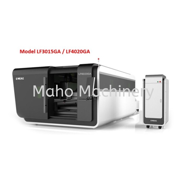 MODEL LF3015GA / LF4020GA - WHOLE COVER EXCHANGE PLATFORM RIBER LASER CUTTING MACHINE GWEIKE FIBER LASER CUTTER MACHINE FIBER LASER CUTTING MACHINE G.WEIKE PRODUCT Penang, Malaysia Precision Engineering, CNC Milling | Maho Machinery Sdn Bhd