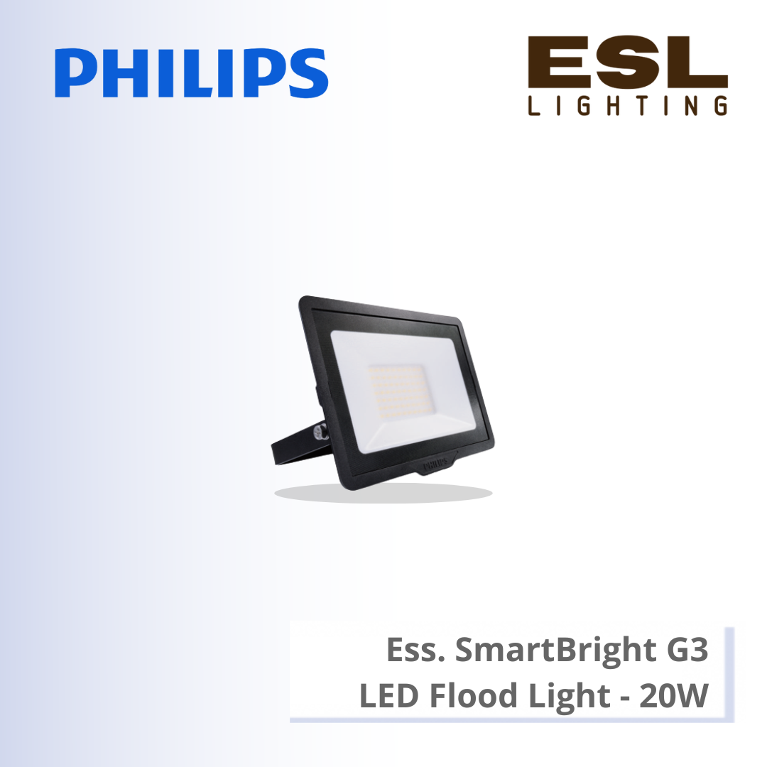 PHILIPS LIGHTING ESSENTIAL SMARTBRIGHT G3 LED FLOODLIGHT 20W 911401732352 911401732362 911401732372
