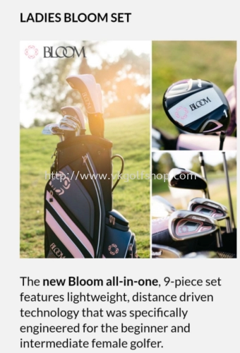Cleveland Womens Bloom 2023 Complete GRAPHITE Set