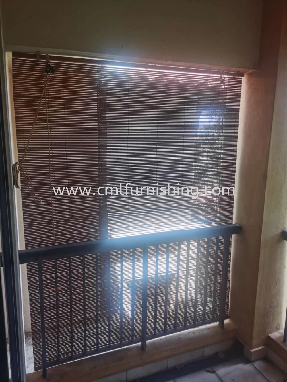 Outdoor Bamboo Blind