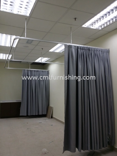 Hospital Track and Curtain