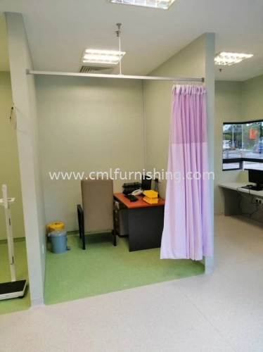 Hospital Track and Curtain