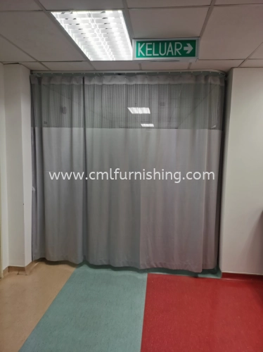 Hospital Track and Curtain