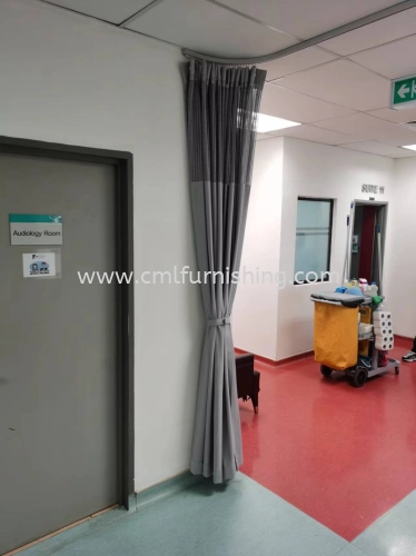 Hospital Track and Curtain