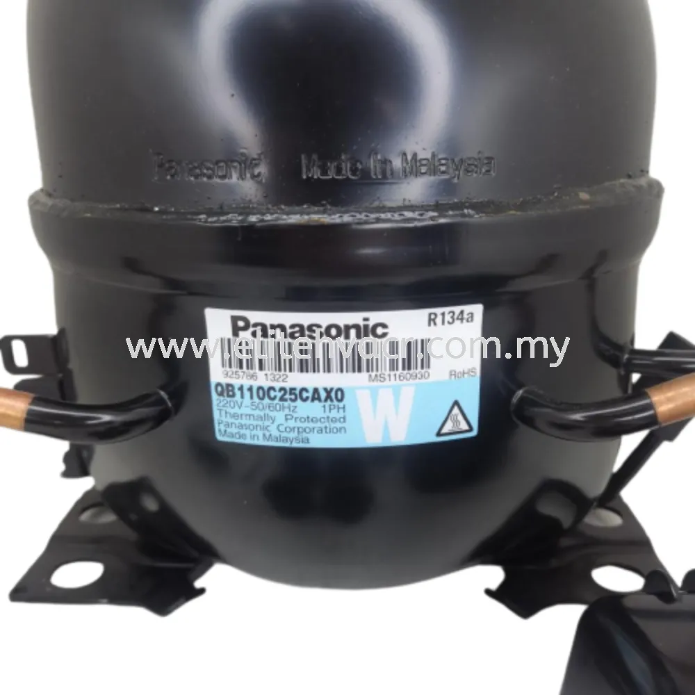 Panasonic QB110C25CAX0 1/3HP Refrigerator Compressor 