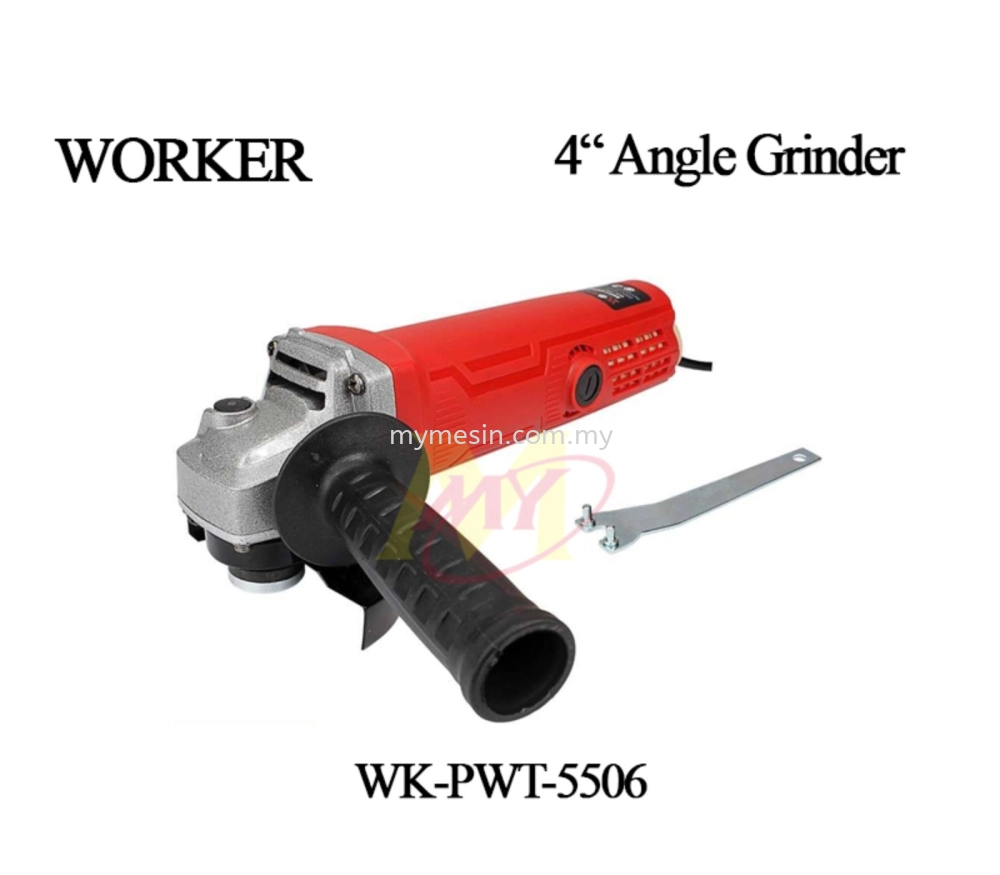 Worker WK-PWT-5506 900W 4" Angle Grinder [Code : 10073]