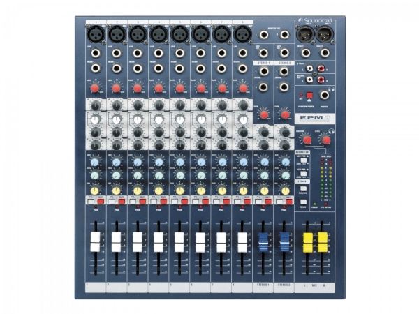 EPM8.SOUNDCRAFT Low-cost High-performance Mixers SOUNDCRAFT PA/Sound System Johor Bahru JB Malaysia Supplier, Supply, Install | ASIP ENGINEERING