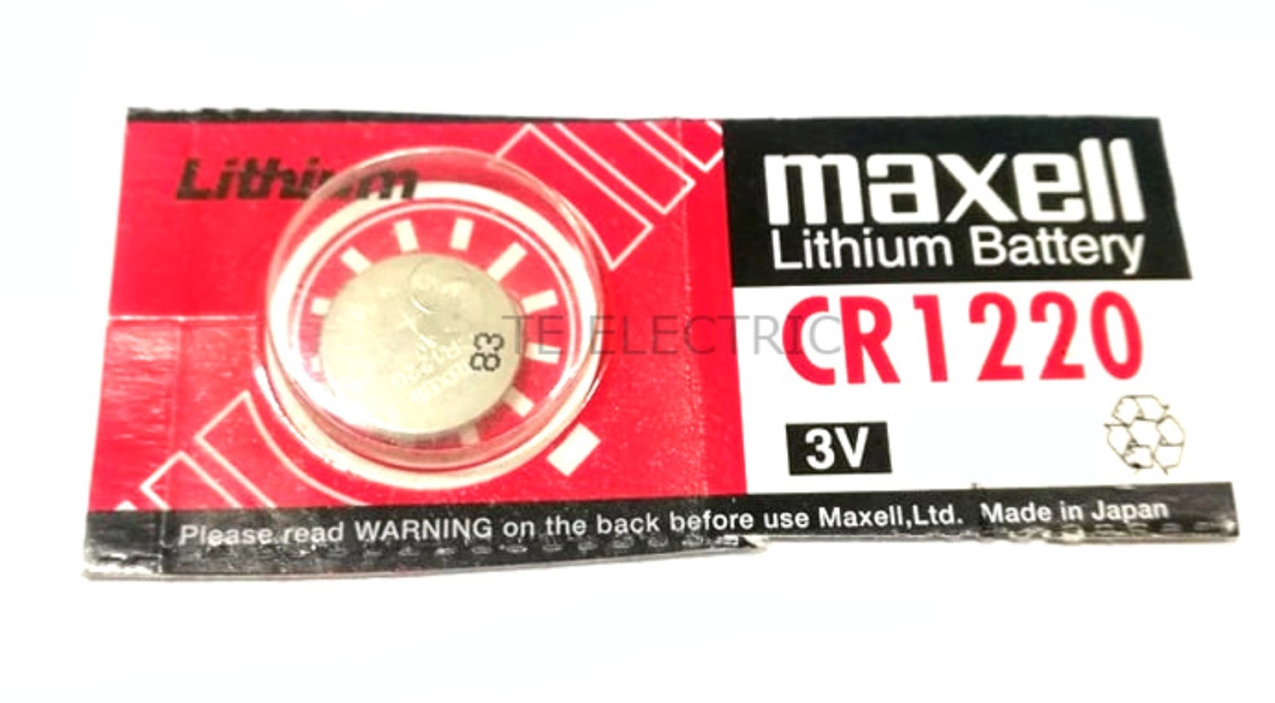 MAXELL 3V LITHIUM BATTERY CR 1220 / 1616 / 1620 / 2016 / 2025 WATCH CALCULATOR CLOCK REMOTE CONTROL USE