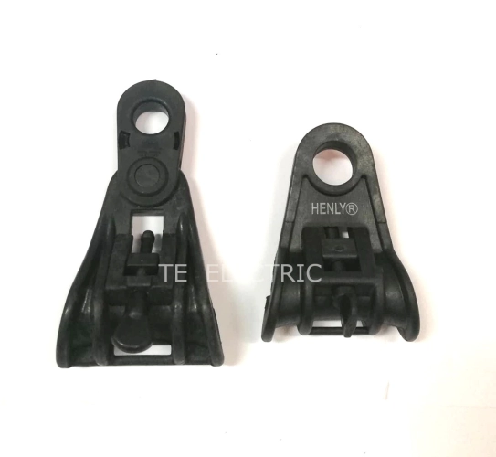 PLASTIC MATERIAL PVC INSULATED CABLE SUSPENSION CLAMP 1.1 / 2.1 FOR ABC CABLE / ABC CABLE CLAMP