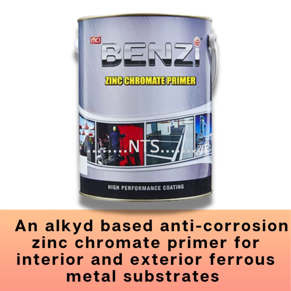 MCI Paint BENZi Zinc Chromate Primer Exterior Products Perak