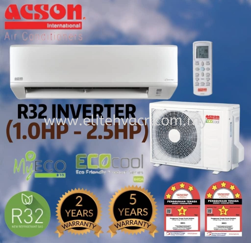 ACSON R32 INVERTER WALL MOUNTED 