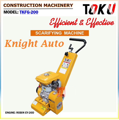 Scarifying Machine TKFG-200 L001 Compactor / Roller / Vibrator Contruction Equipment Selangor, Malaysia, Kuala Lumpur (KL), Seri Kembangan, Setapak, Kajang Supplier, Suppliers, Supply, Supplies | Knight Auto Sdn Bhd