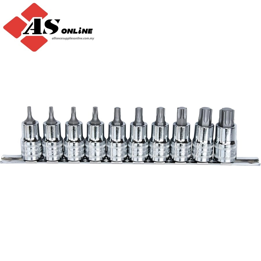 SP TOOLS 1/2"Dr Socket Rail Set - Torx - 10pc / Model: SP20568