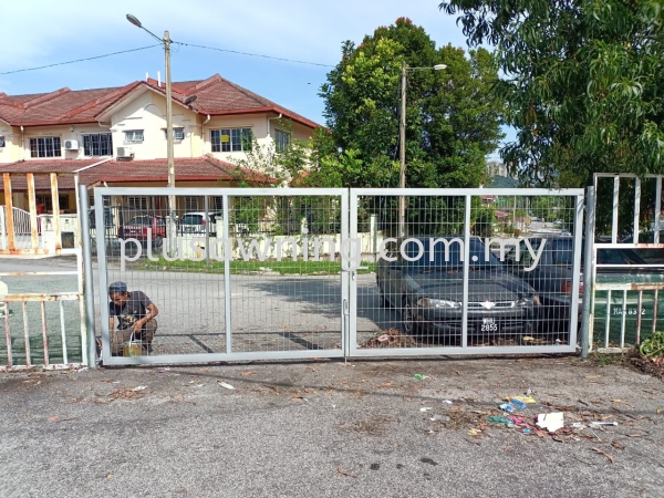 SWING GATE @SEKSYEN 3, BANDAR MAHKOTA CHERAS, KAJANG, SELANGOR Gate Selangor, Malaysia, Kuala Lumpur (KL), Cheras Contractor, Service | Plus Awning & Iron Sdn Bhd