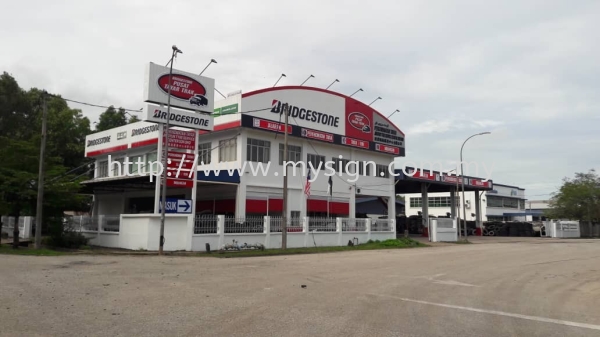 Bridgestone Spandrel Signboard Shop | Showroom | Office | Gallery Spandrel Signage Beranang, Selangor, Kuala Lumpur, KL, Malaysia. Supplier, Manufacturer, Supplies, Supply | My Sign Enterprise Sdn Bhd