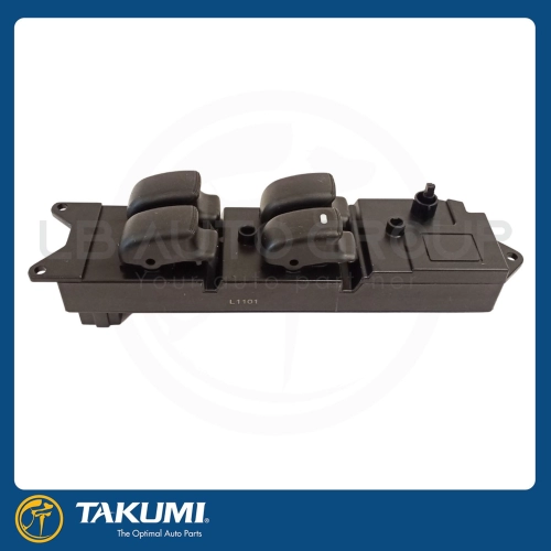 PWS-K74T-1 POWER WINDOW SWITCH MITSUBISHI L200 STORM K74T 01Y> (Main FRT RH)